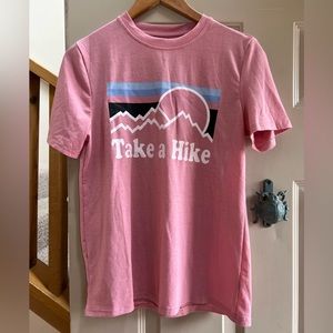 Pink “Take a hike” tshirt